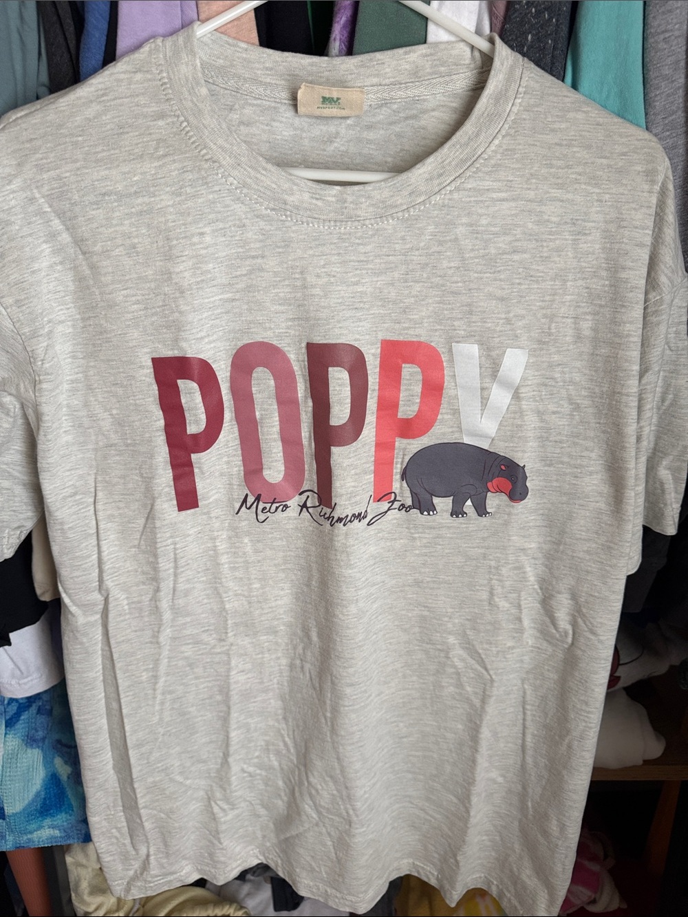 Richmond Zoo Poppy the Pygmy Hippo Shirt